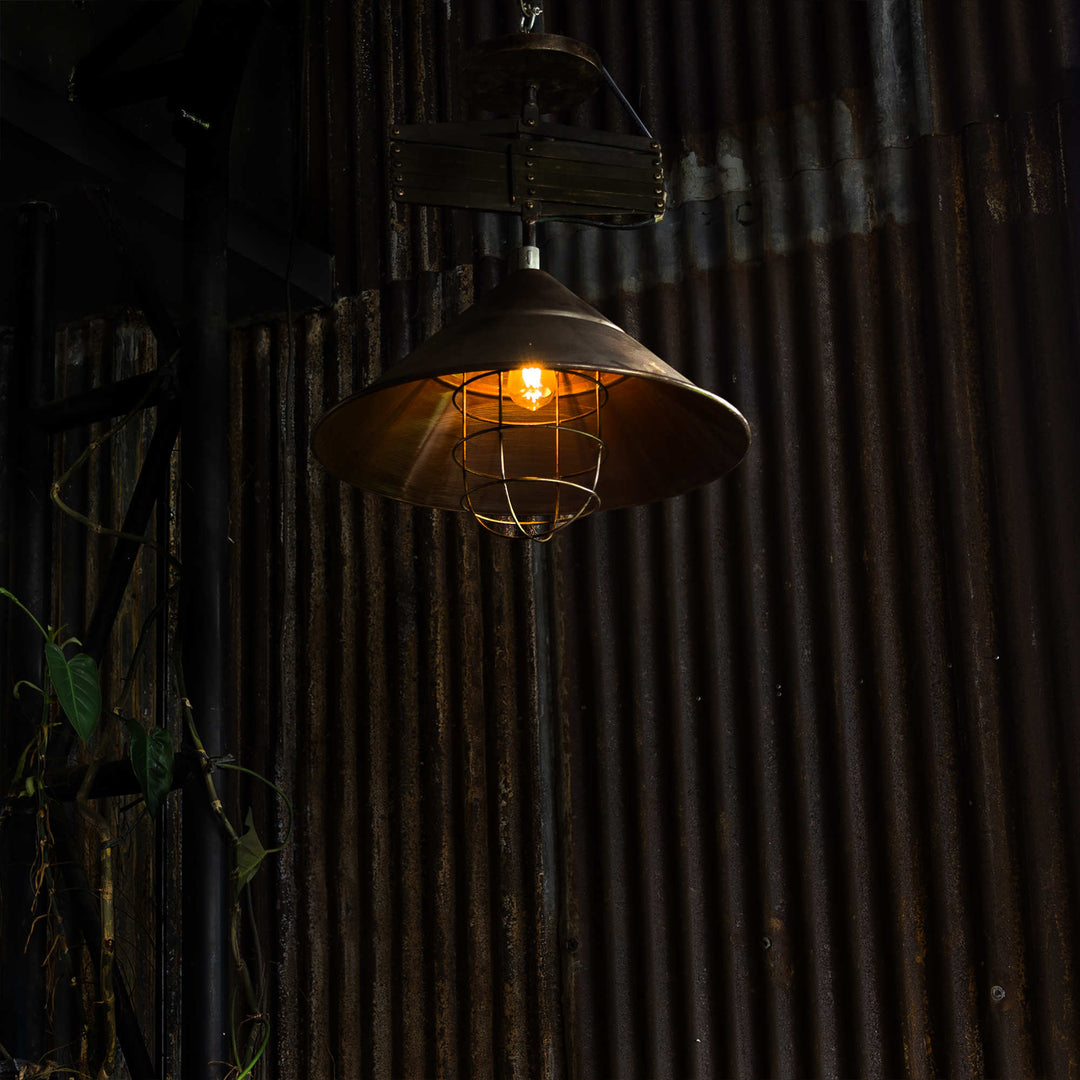 Railroad Hanging Lamp 3