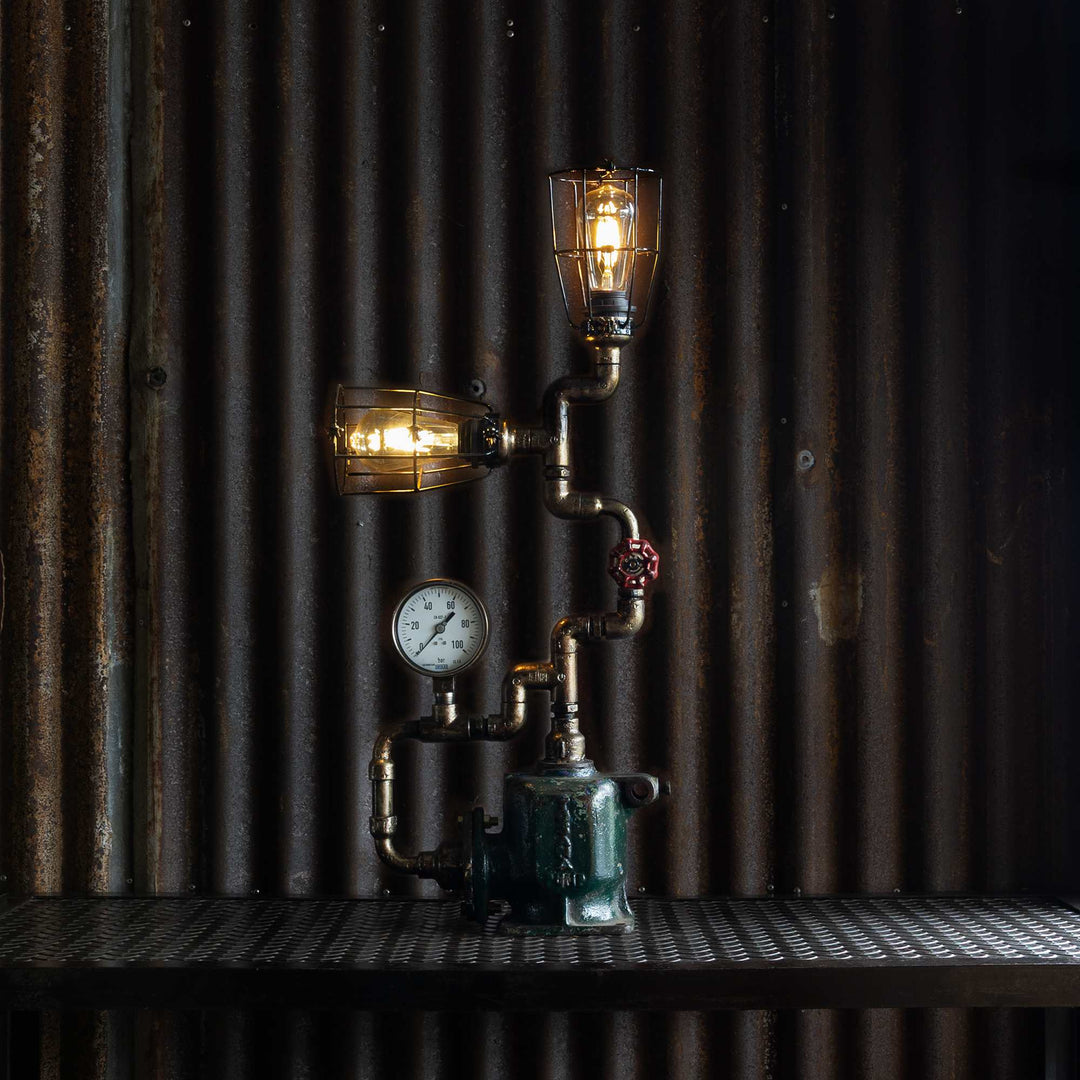 Railroad Table Lamp 10