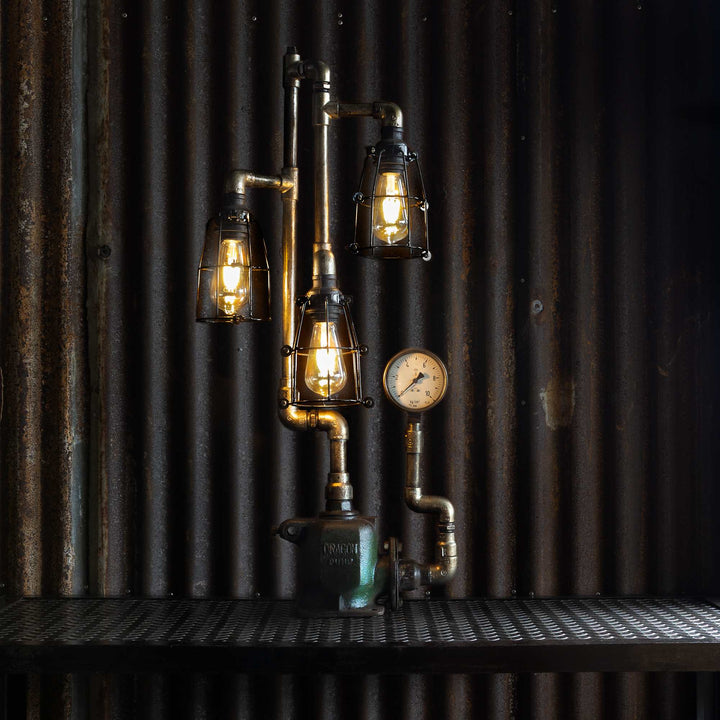 Railroad Table Lamp 11