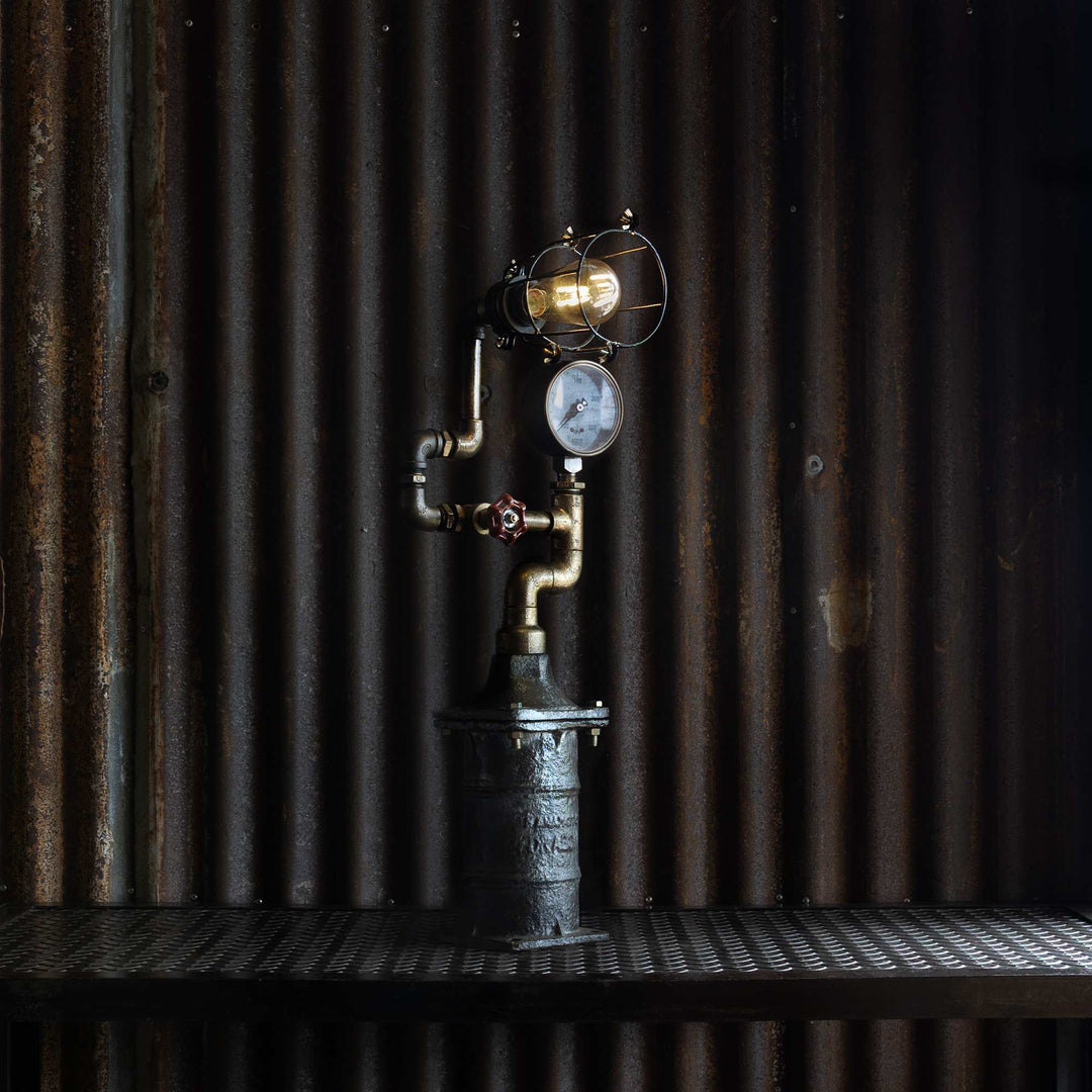 Railroad Table Lamp 12