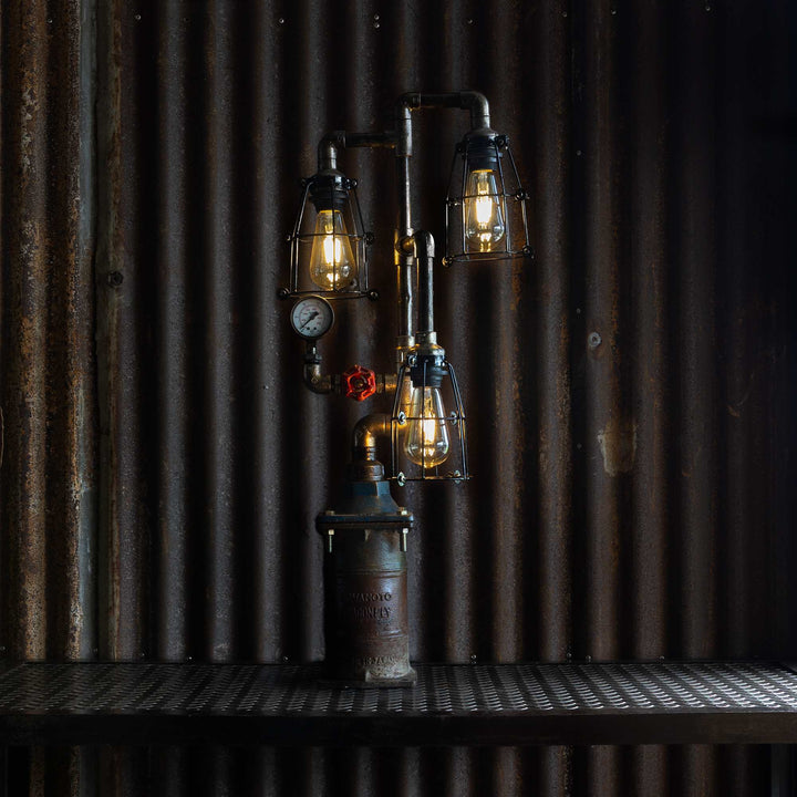 Railroad Table Lamp 14