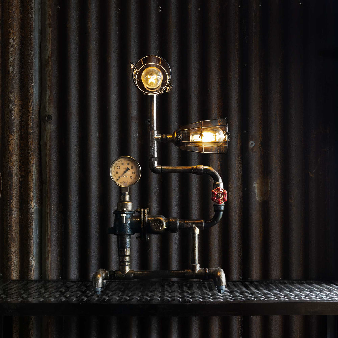 Railroad Table Lamp 16