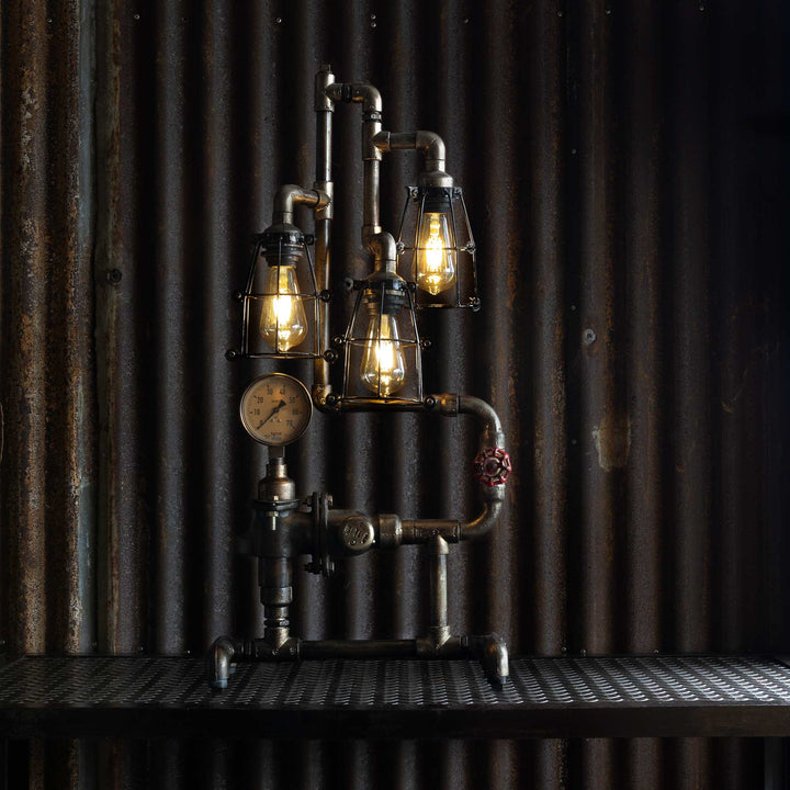 Railroad Table Lamp 17