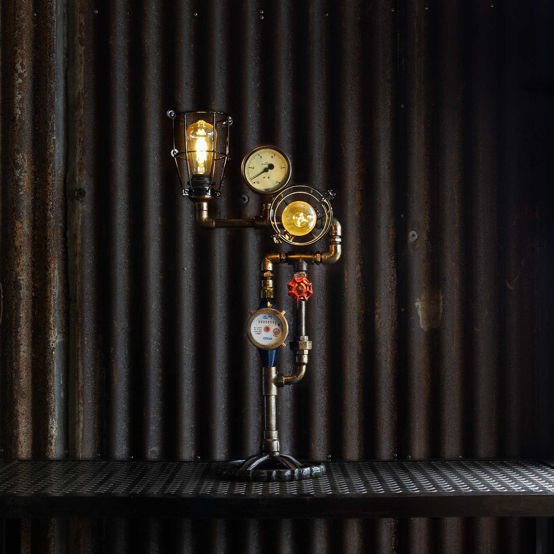 Railroad Table Lamp 19