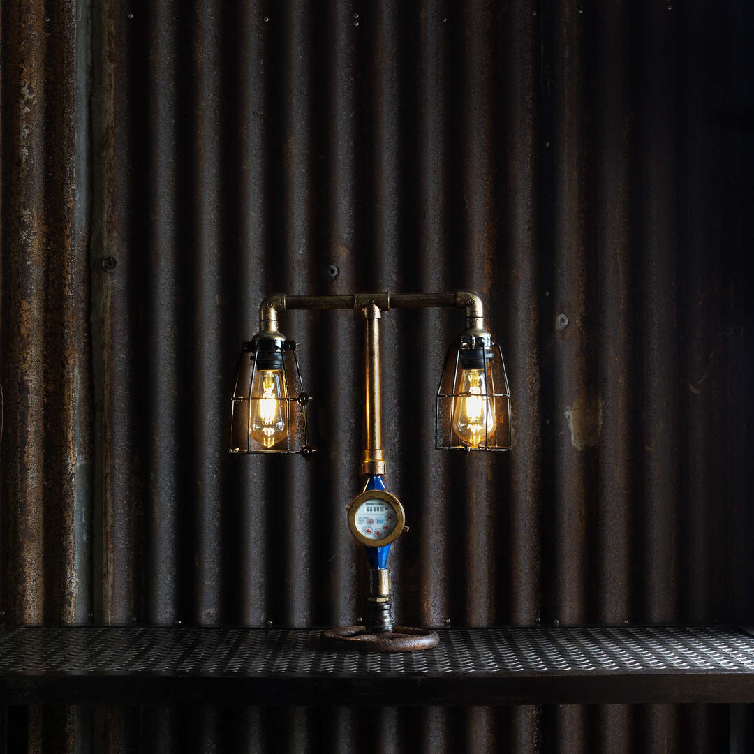 Railroad Table Lamp 4