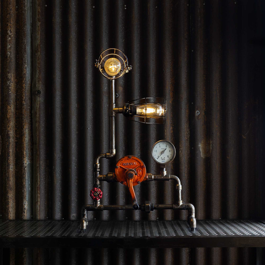 Railroad Table Lamp 6