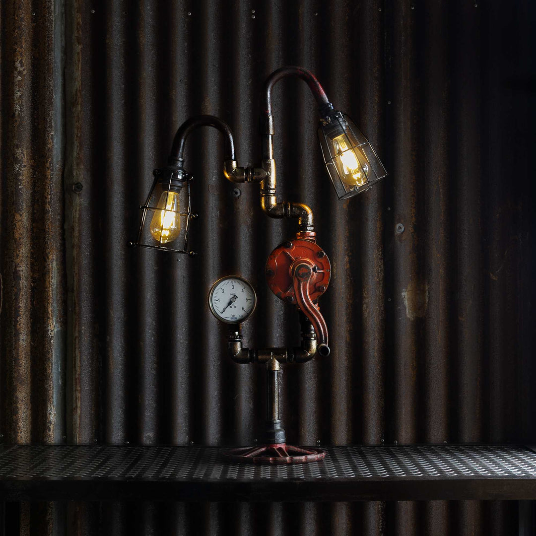 Railroad Table Lamp 7