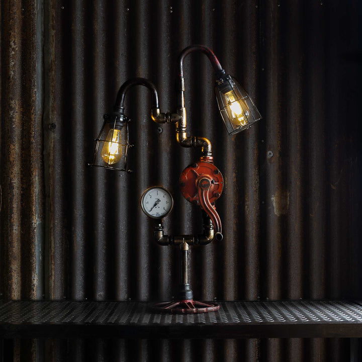 Railroad Table Lamp 7