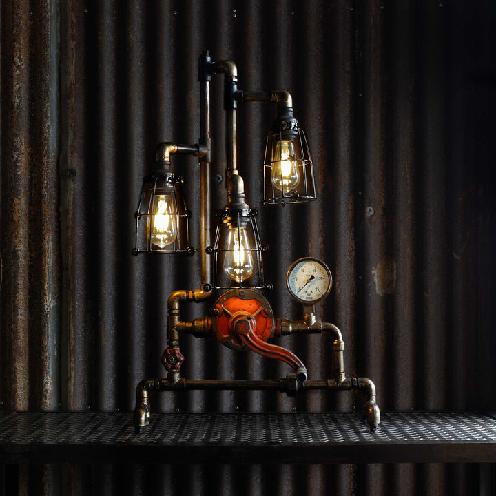 Railroad Table Lamp 8