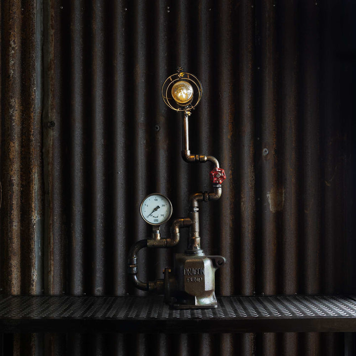 Railroad Table Lamp 9